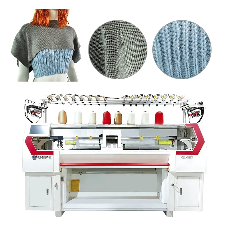 computerized flat knitting machine